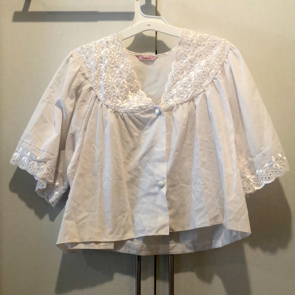 Cottage core crop top